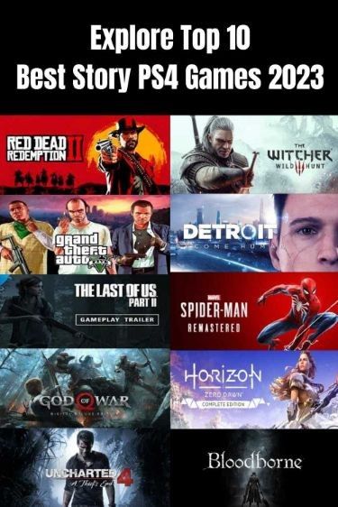 The Best Story Games on PS4