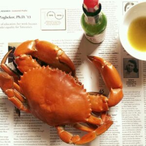 What is the health benefit of crab?