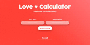 Love Calculator & FLAMES with Life Partner