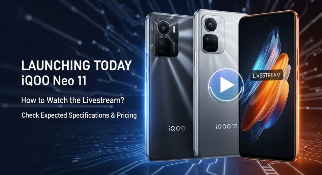 iQOO 15, iQOO Neo 11 Launching Today: How to Watch the Livestream? Check Expected Specifications & Pricing