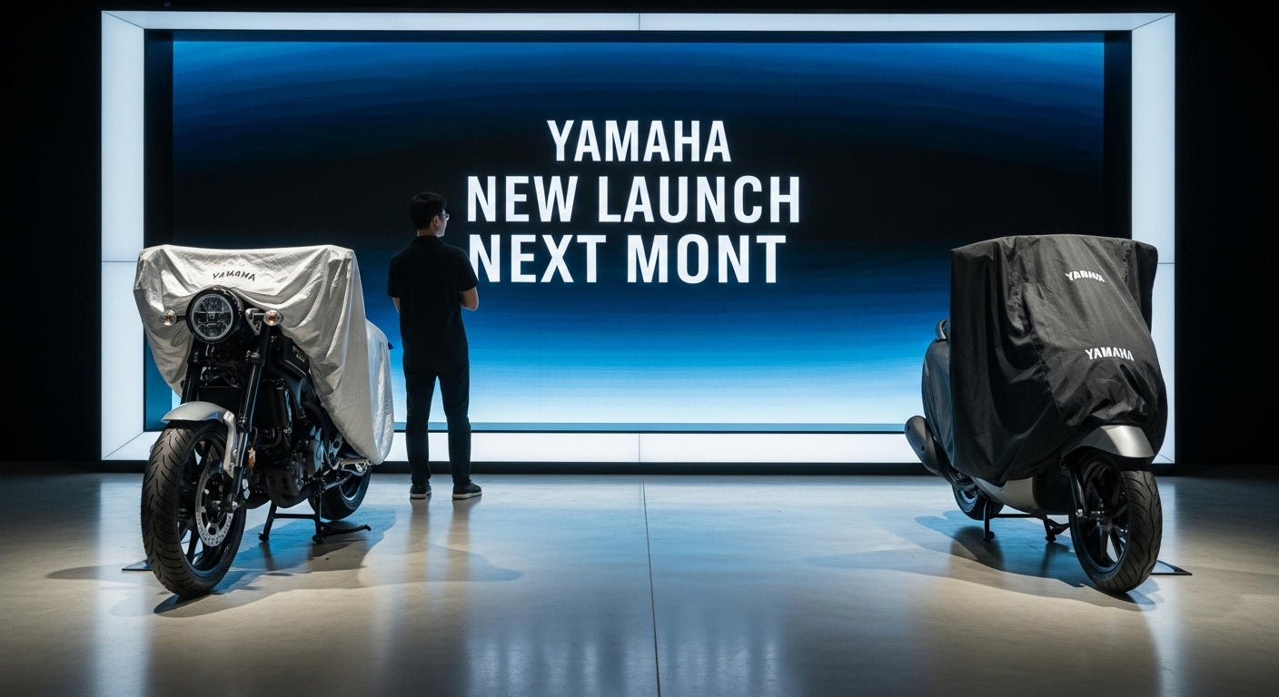 Yamaha To Launch New 2 Wheeler Next Month â XSR 155 Or New Scooter?