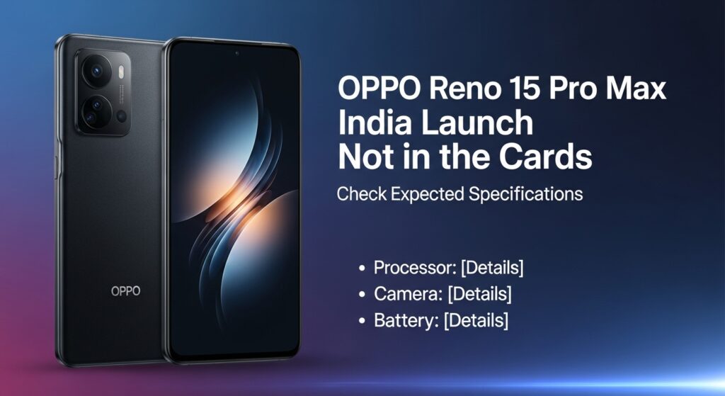 OPPO Reno 15 Pro Max India Launch Not in the Cards: Check Expected Specifications