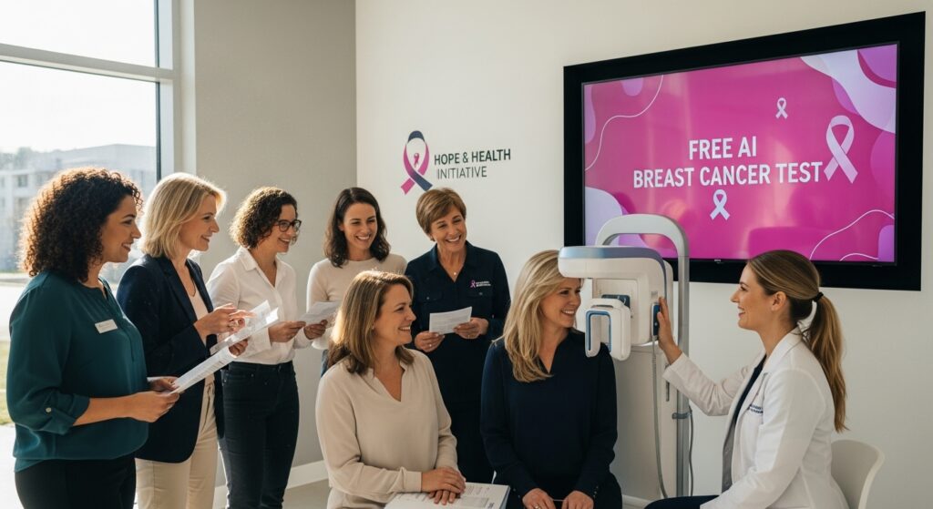 Free AI enabled breast cancer test launched for women