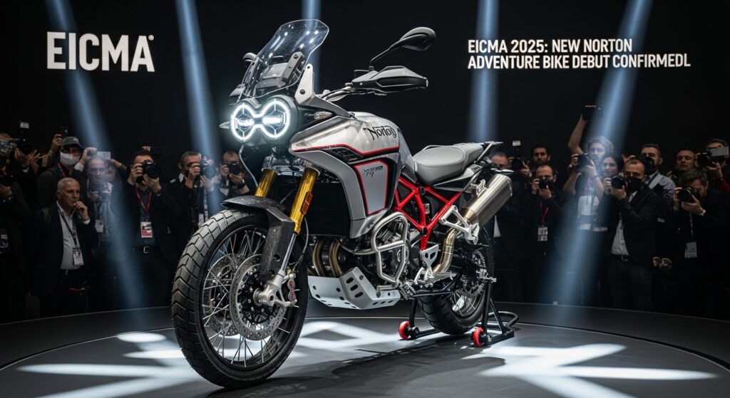 EICMA 2025: New Norton Adventure Bike Debut Confirmed