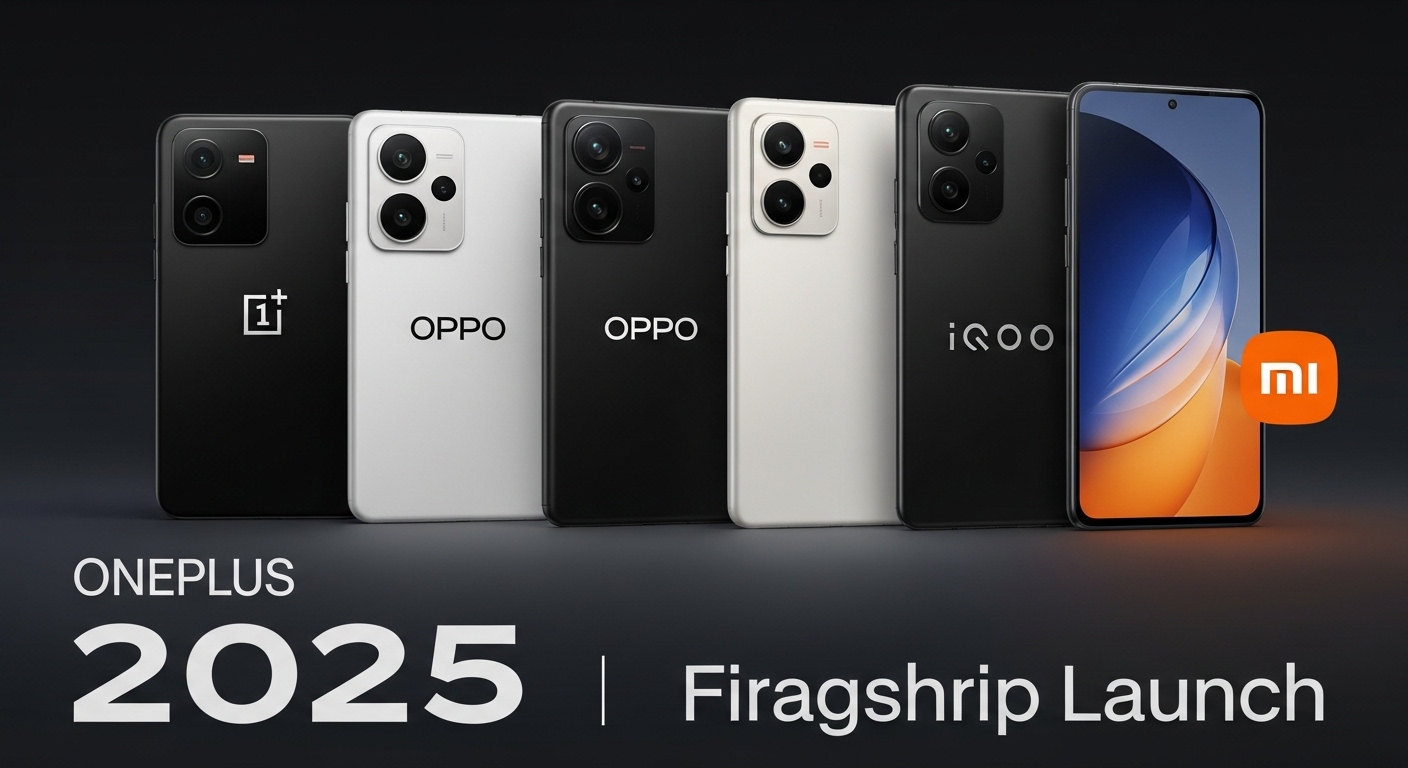 OnePlus, OPPO, Vivo, iQOO & Xiaomi Set for 2025 Flagship Launch