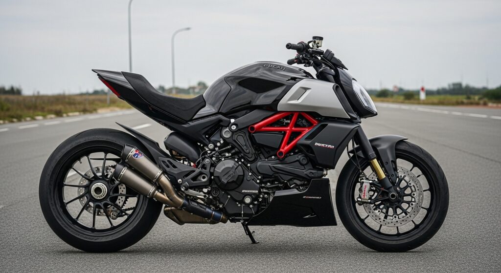 New Ducati Diavel V4 Showcases MotoGP Technology