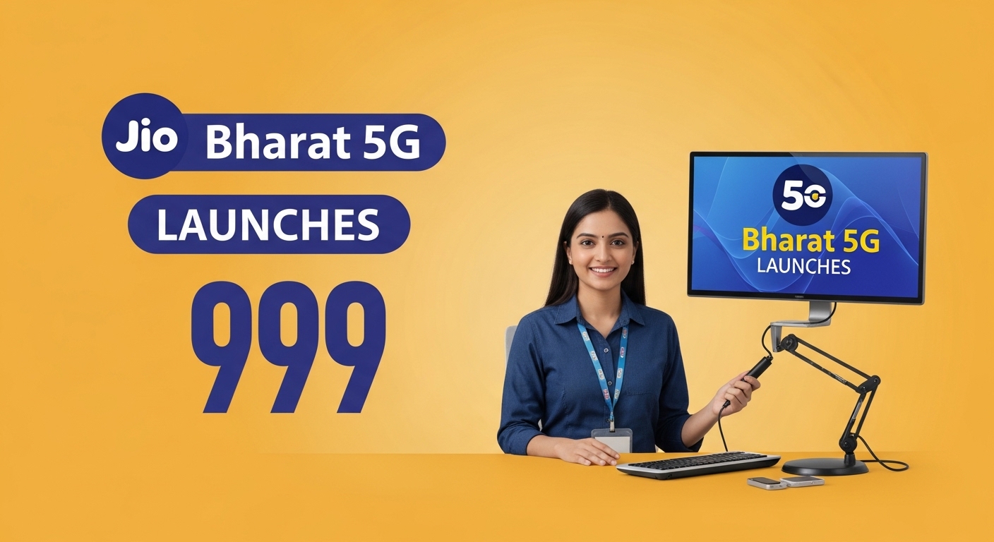 Jio Bharat 5G Launched: Modern Features at ₹999