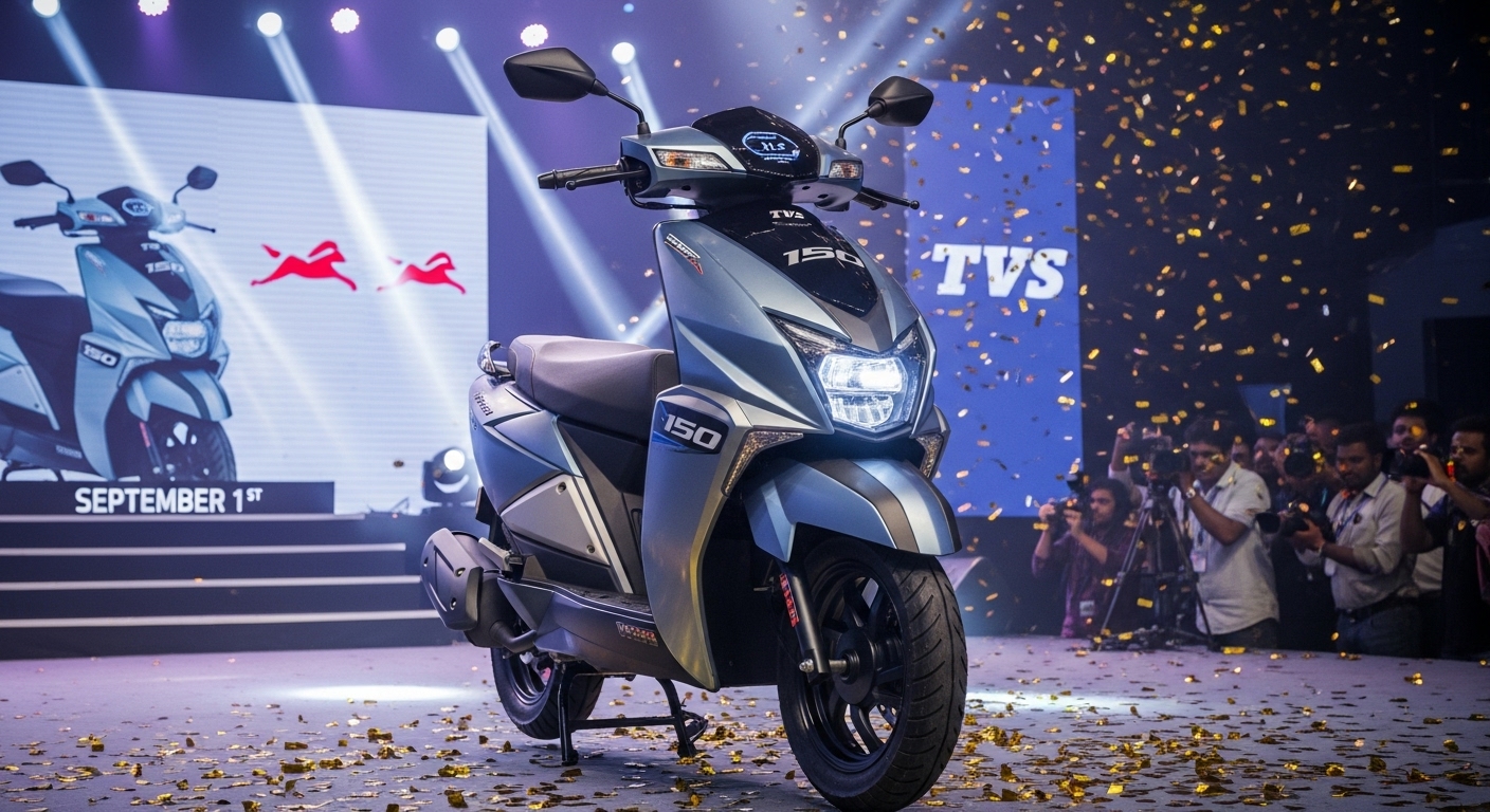 TVS Ntorq 150 Launching September 1: Key Highlights