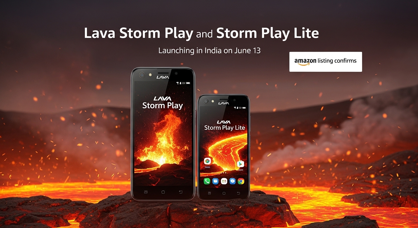 Lava Storm Play Series Launching June 13 in India