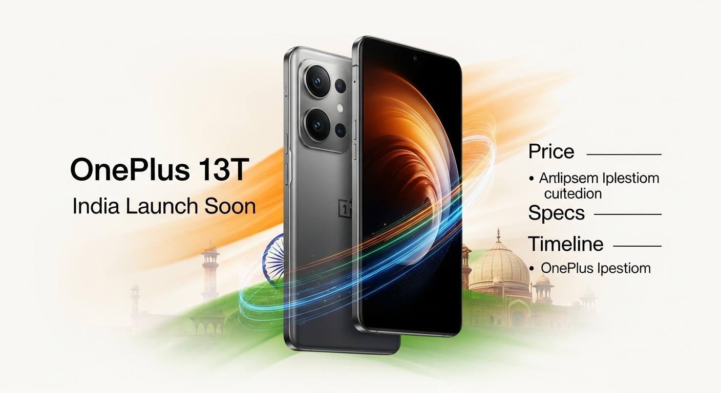 OnePlus 13T India Launch Soon: Price, Specs & Timeline