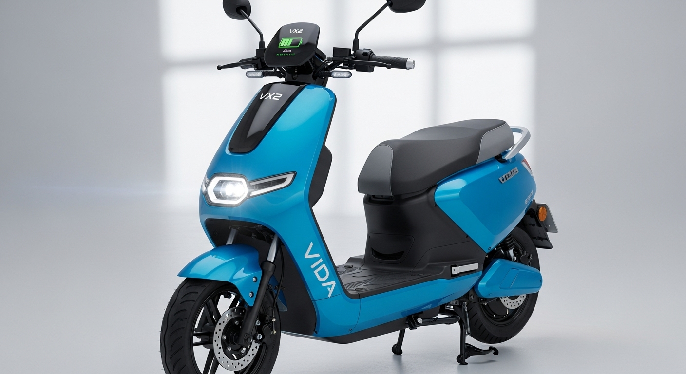 Vida VX2 Launched: Budget Friendly Electric Scooter Details