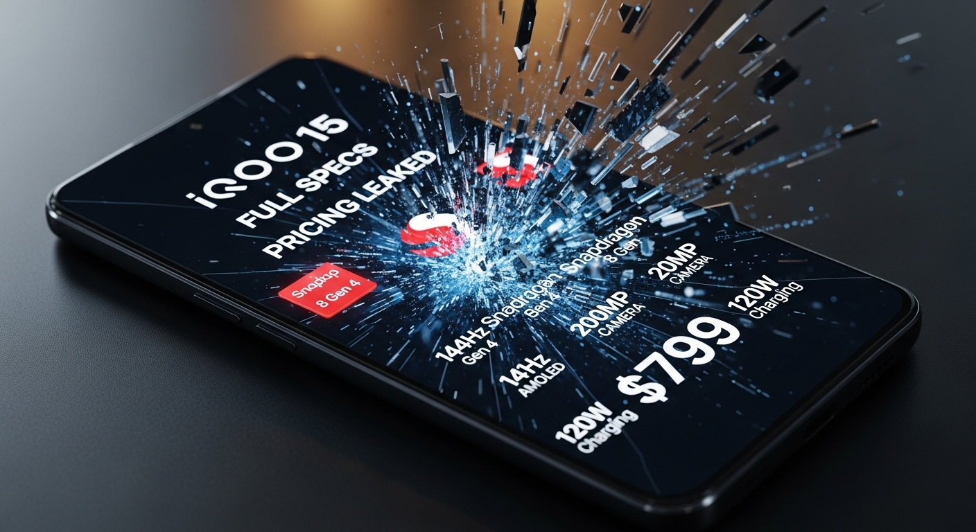 iQOO 15 Full Specs & Pricing Leaked Ahead of Tomorrow’s Launch!