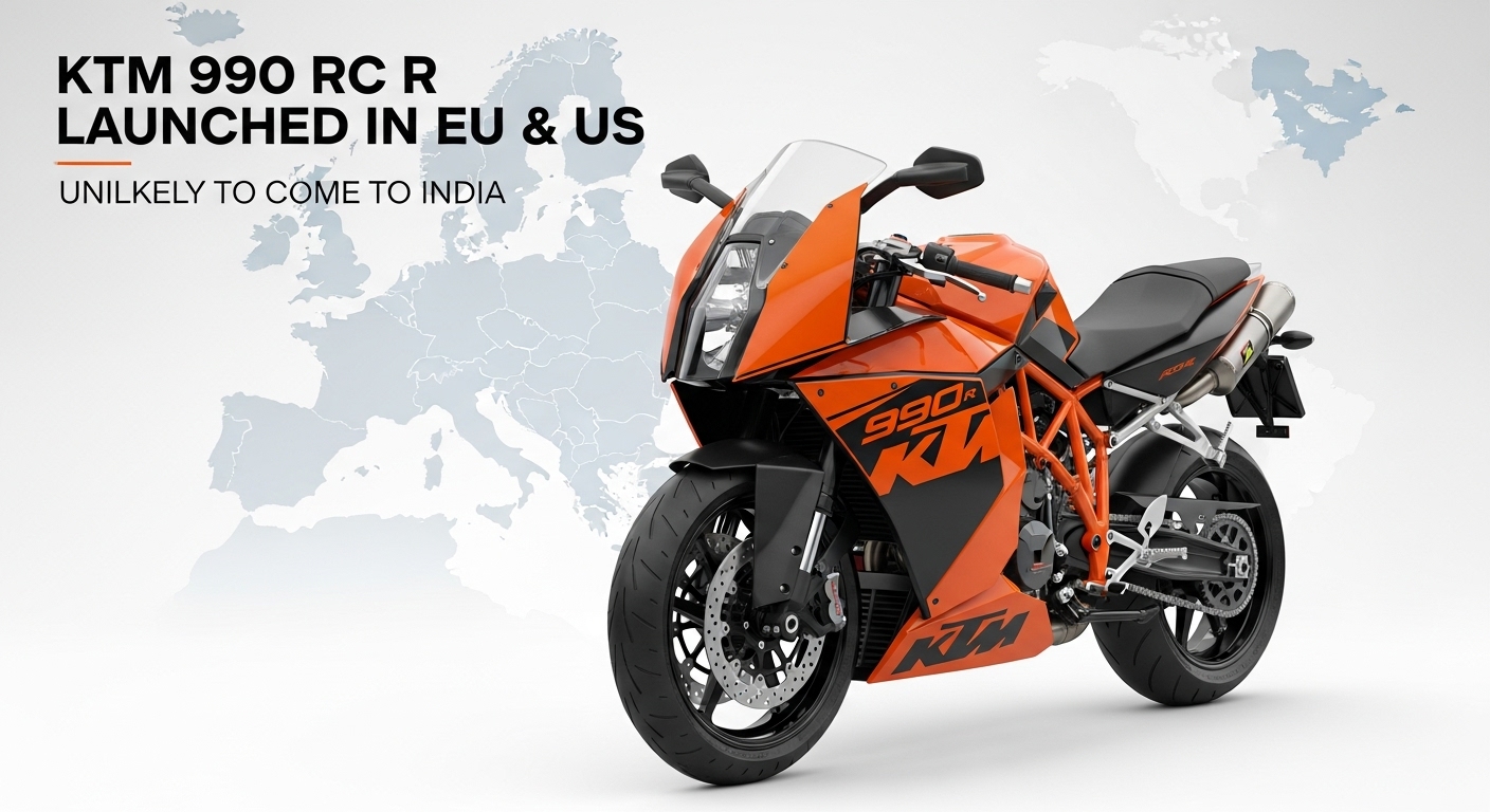 New KTM 990 RC R Launched in EU & US Markets