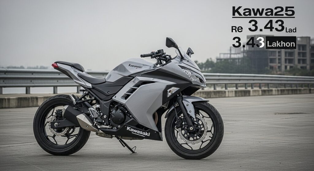 2025 Kawasaki Ninja 300 launched at Rs 3.43 lakh: What's new