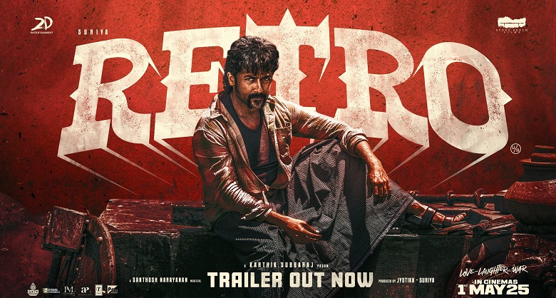 retro trailer suriya karthik subbaraj
