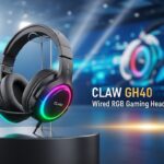 CLAW GH40 wired RGB gaming headset launched