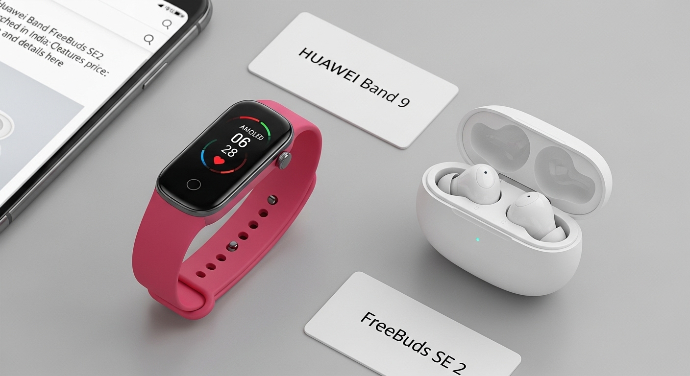 Huawei Band 9 and FreeBuds SE2 launched in India: Check features, price and details here