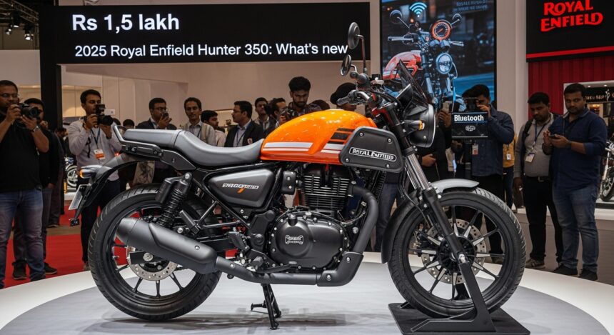 2025 Royal Enfield Hunter 350 launched in India at Rs 1.5 lakh: What's new