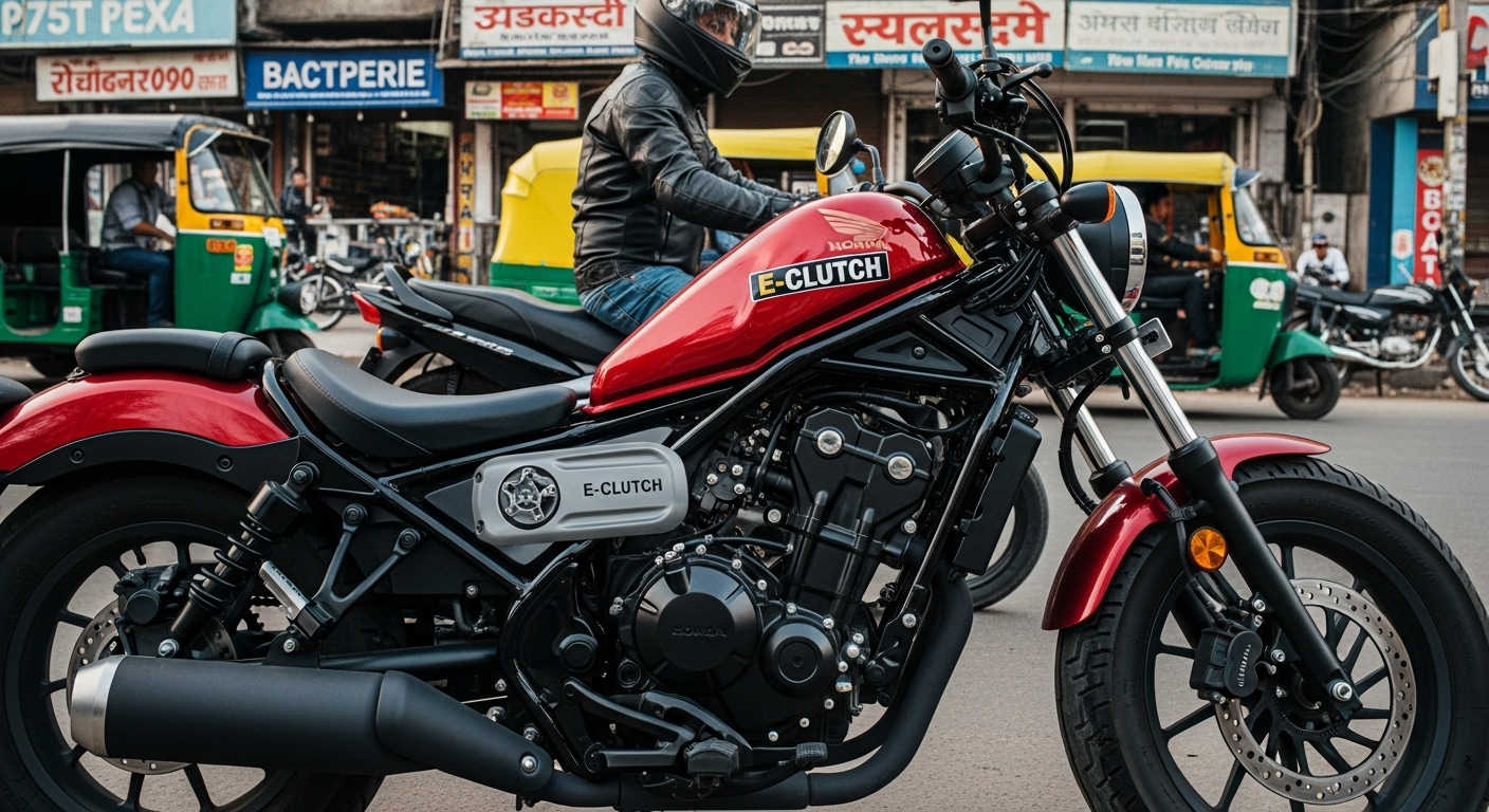 Honda Rebel 500 Gets E-Clutch - India Launch Likely Soon