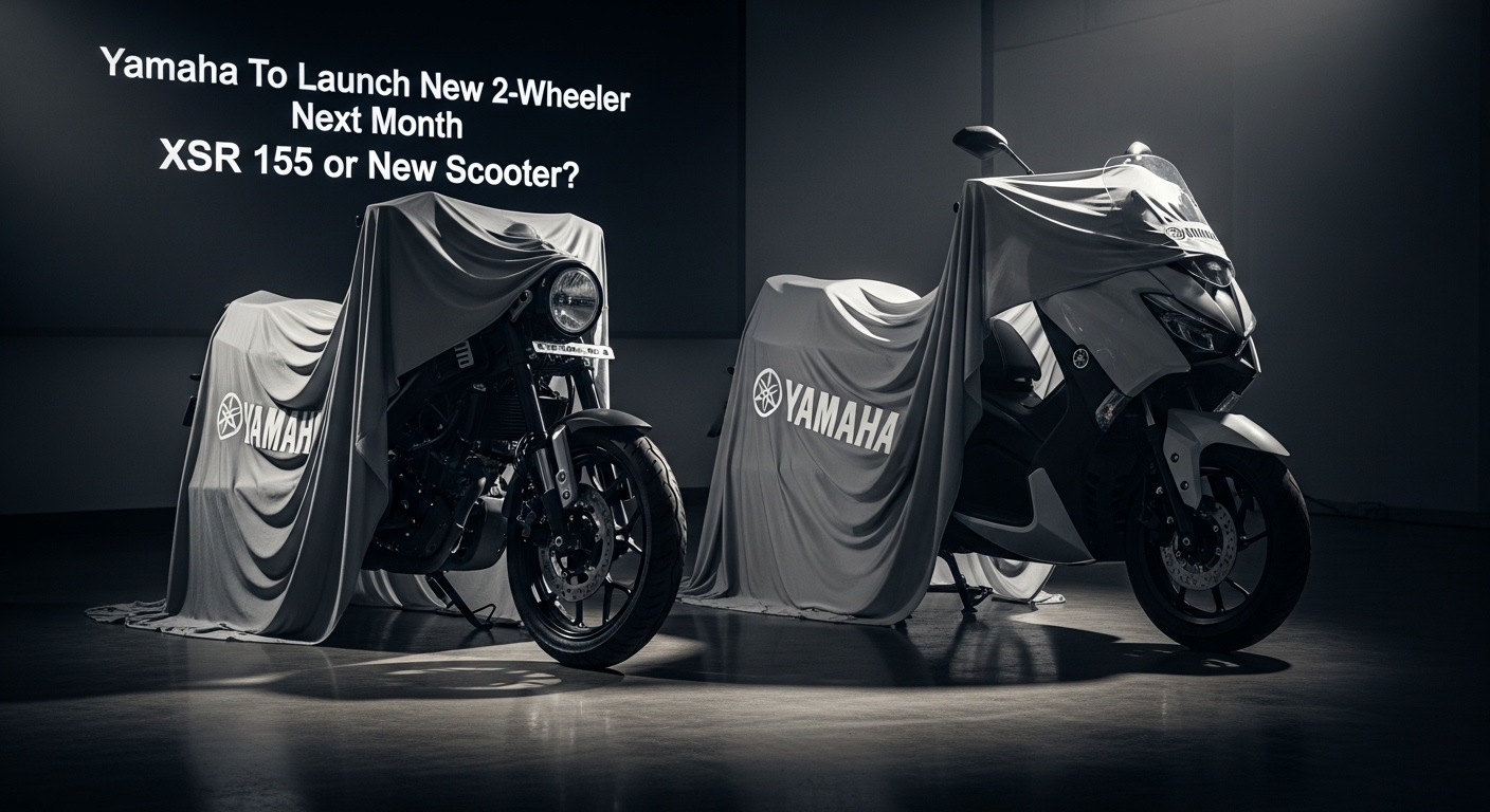 Yamaha To Launch New 2-Wheeler Next Month â XSR 155 Or New Scooter