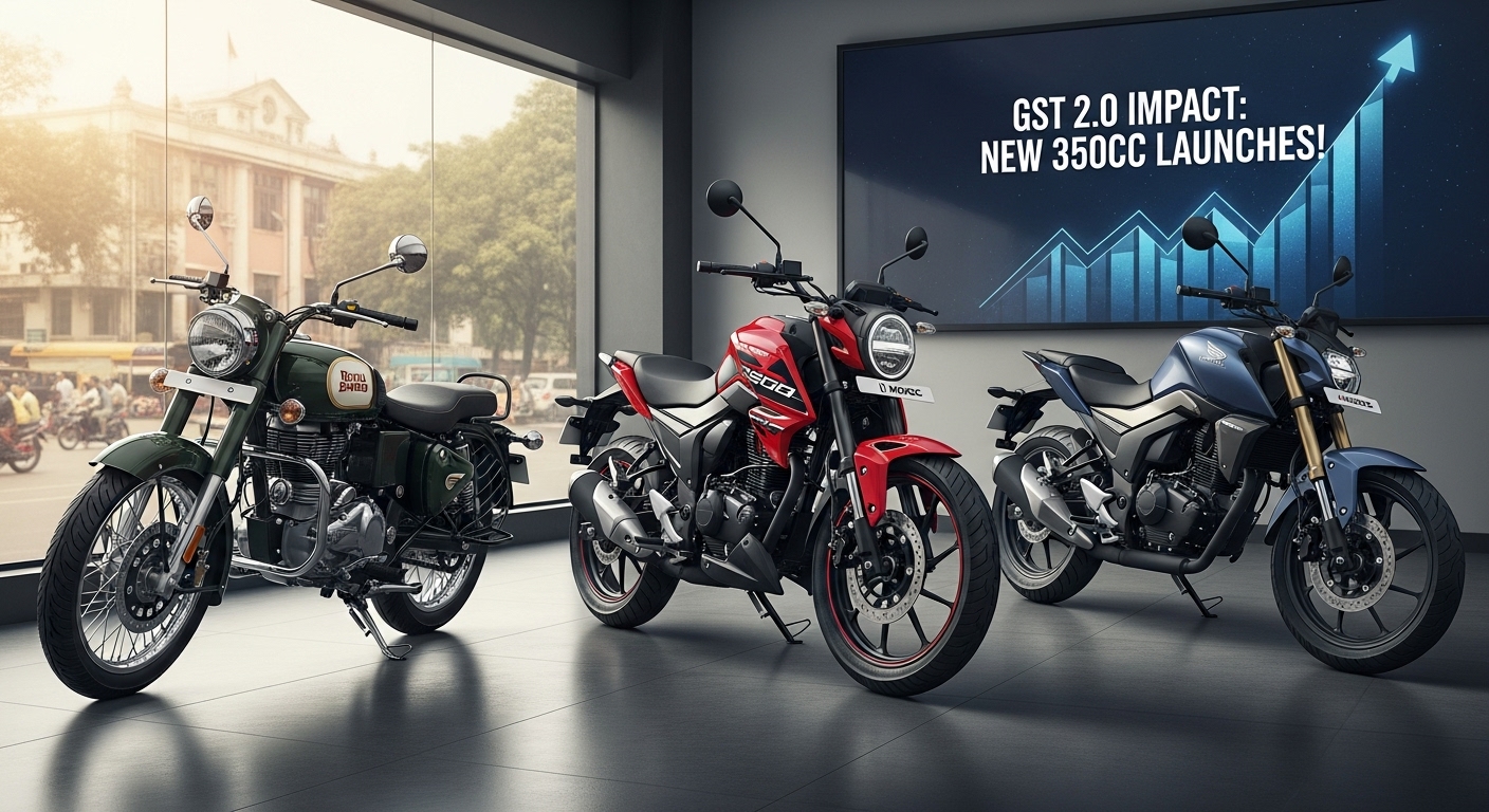 GST 2.0 Impact: Royal Enfield, Hero, Honda to Launch New 350cc Bikes
