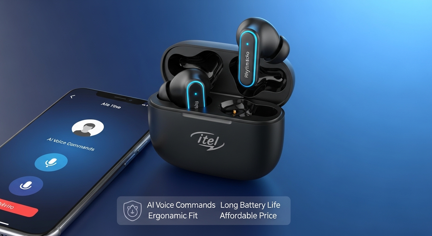 Itel Rhythm Echo Earbuds Launched In India With AI Voice Commands; Check Specs And Price - MSN