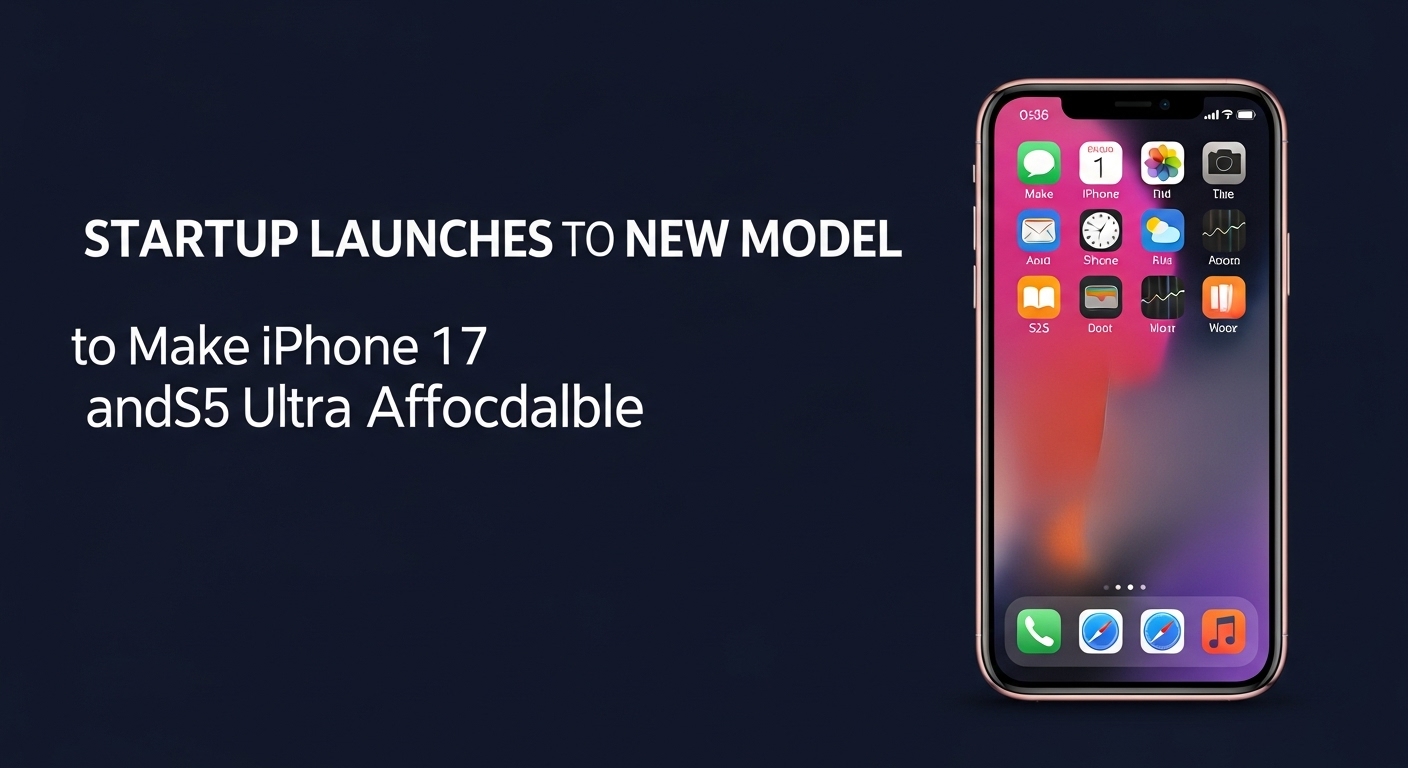 Startup Launches New Model to Make iPhone 17 and S25 Ultra Affordable