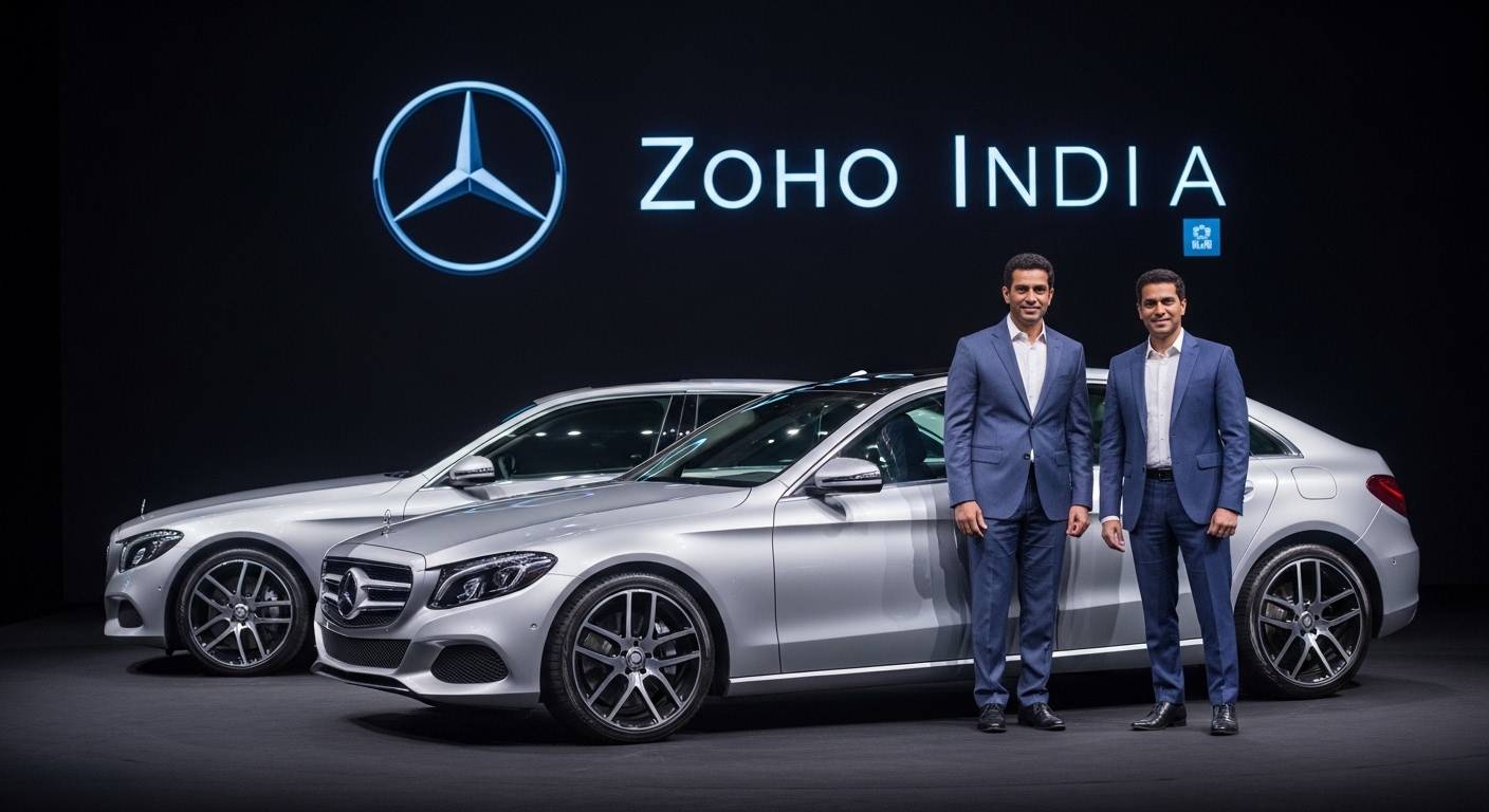 Mercedes-Benz India, Zoho launch