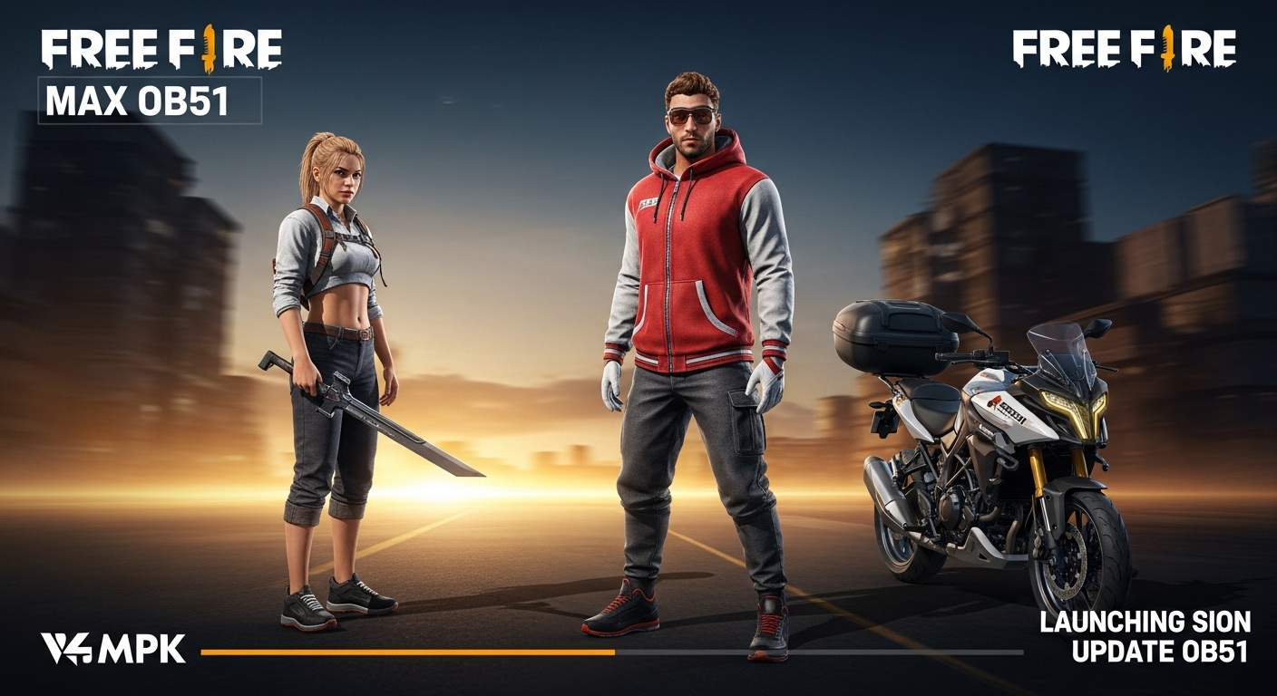 Free Fire MAX OB51 Update APK Download launching soon