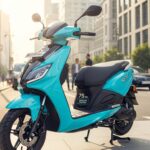 TVS iQube Electric Scooter Launched â 75 KM Range & Stylish Design With Check Price