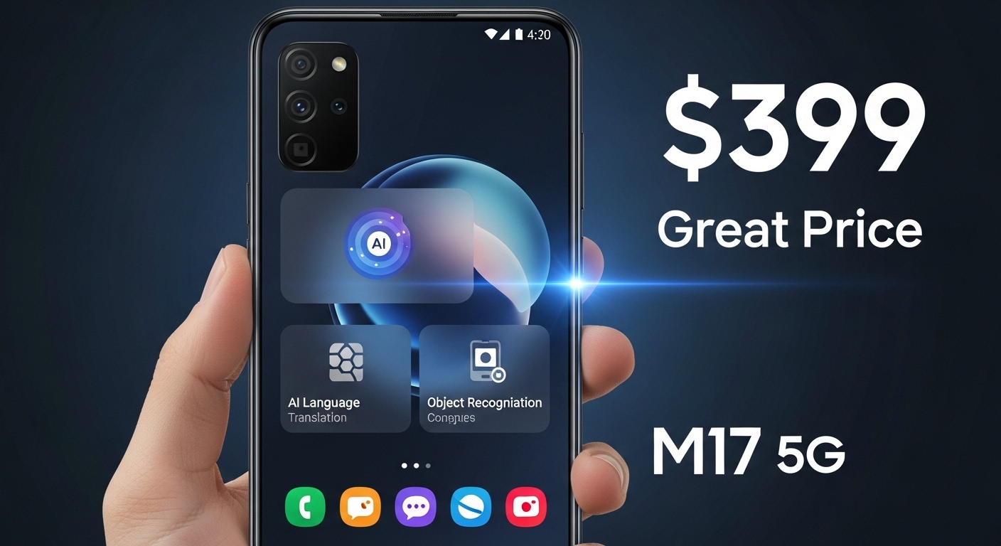 Samsung Galaxy M17 5G launched â Powerful specs and AI features, at a great price