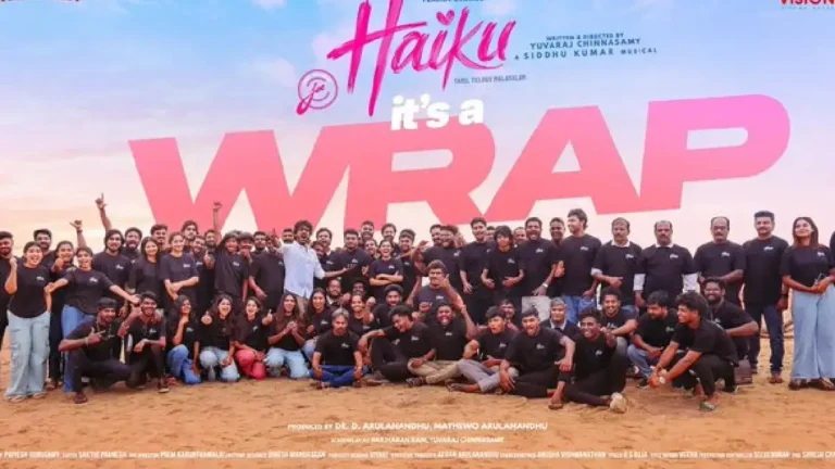 Haiku movie படப்பிடிப்பு நிறைவு  Netflix OTT உரிமை கைப்பற்றியது!